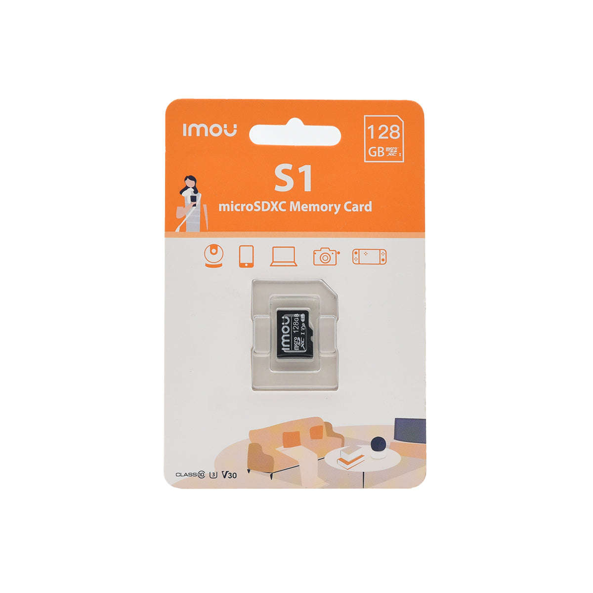 Imou 128GB Micro SDXC Surveillance Memory Card