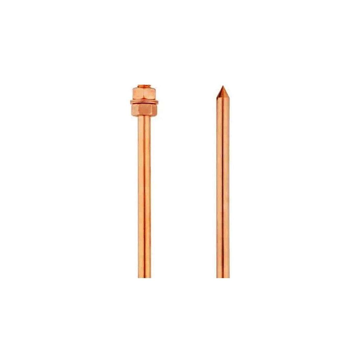 Nemtek Copper Earth Spike 1.2m with Nut and Washer