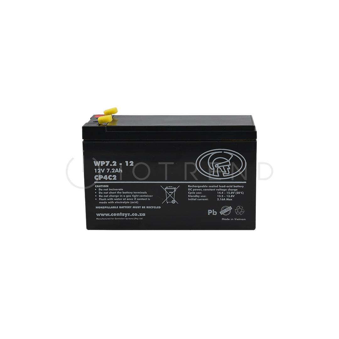 Centurion Sealed Lead Acid Battery 12V 7.2Ah