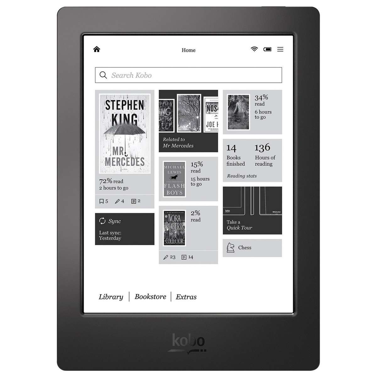 Kobo Aura H2O E-Reader