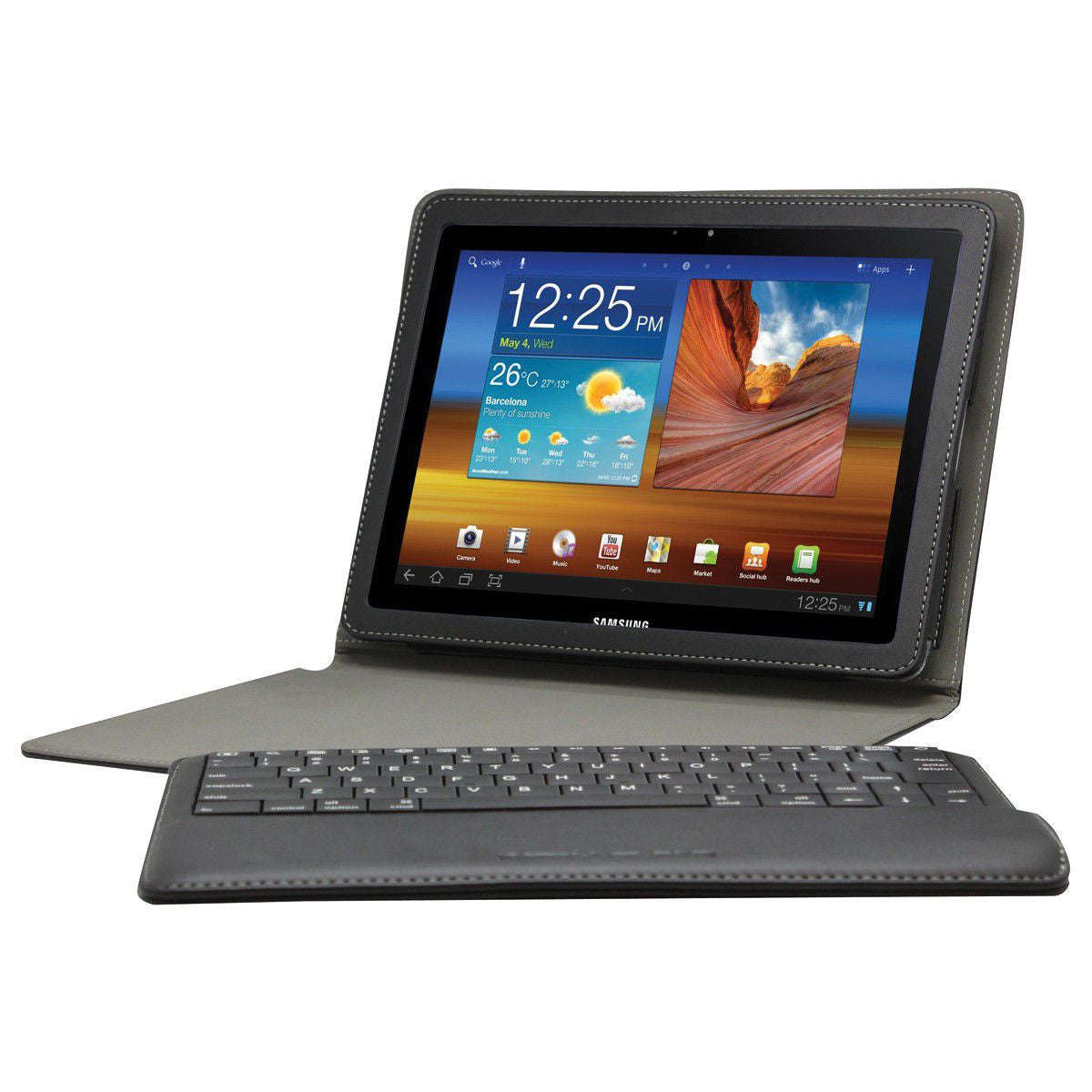 Body Glove Bluetooth Keyboard N8000 Galaxy Note 10.1" - BLACK