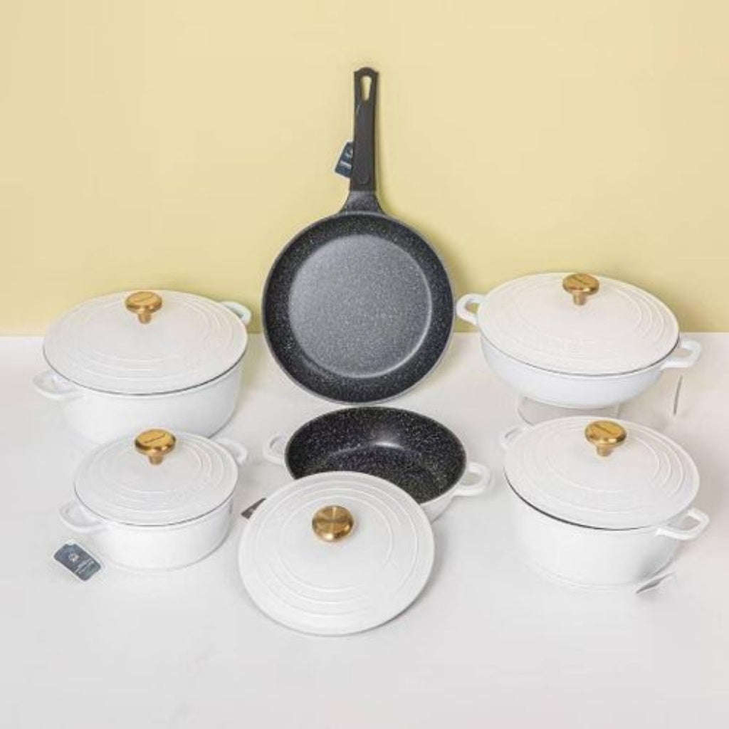 11pc Die-Cast Aluminium Cookware Set