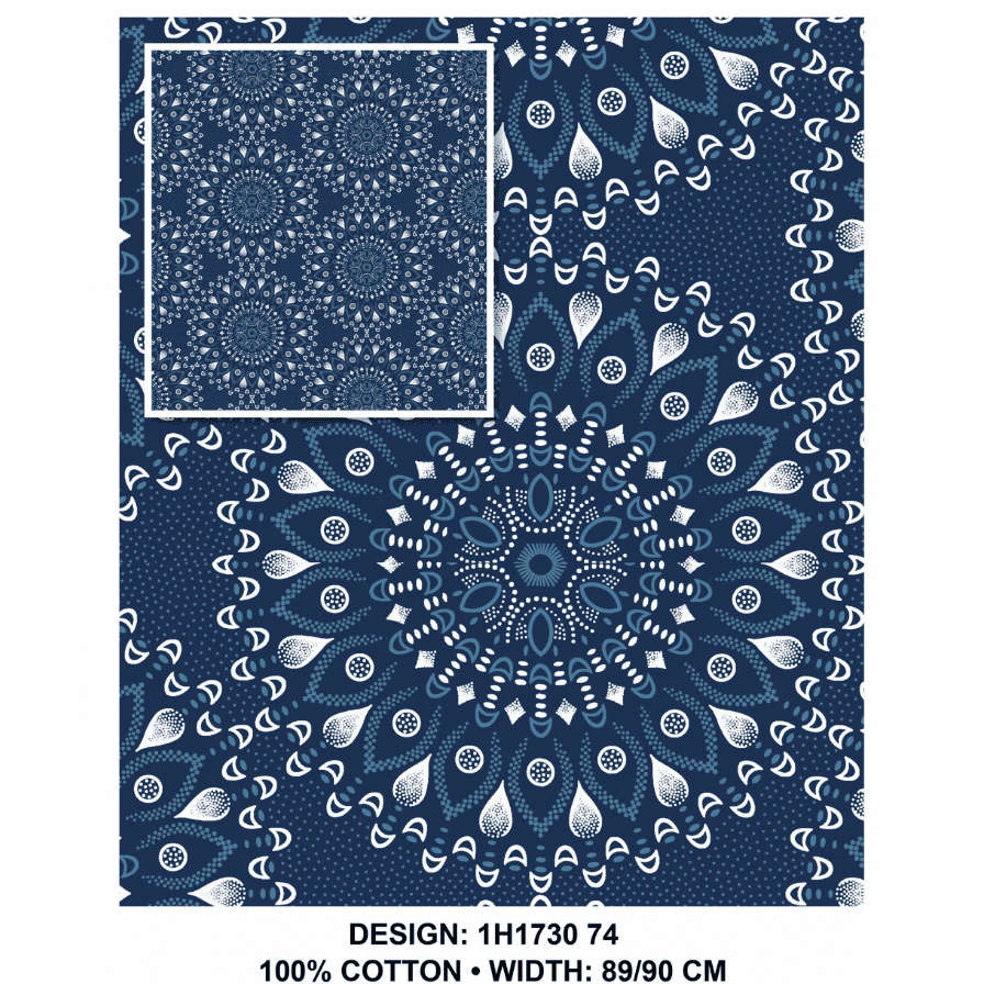 3 Cats Fabric - CW74 - Des 1-14