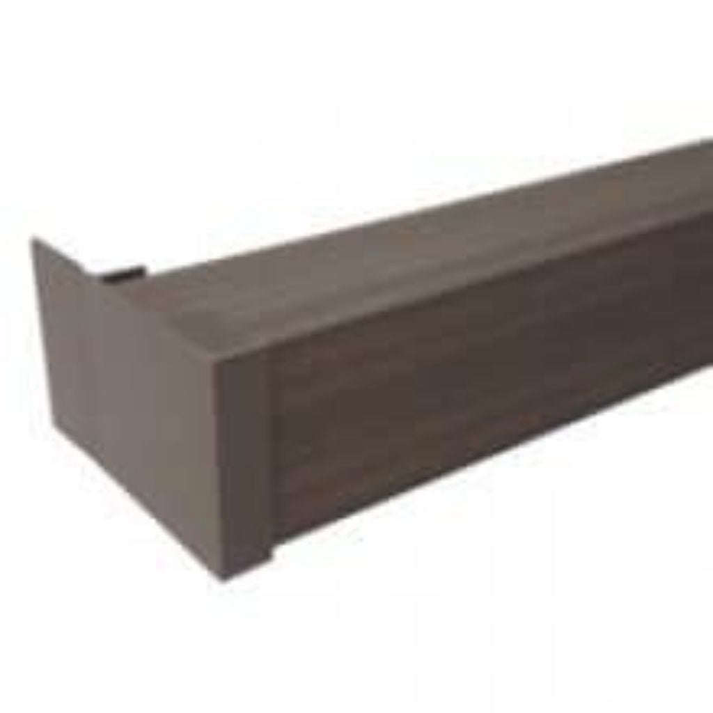 Curtain Pelmets - 60mm Cubist Rods + End Caps