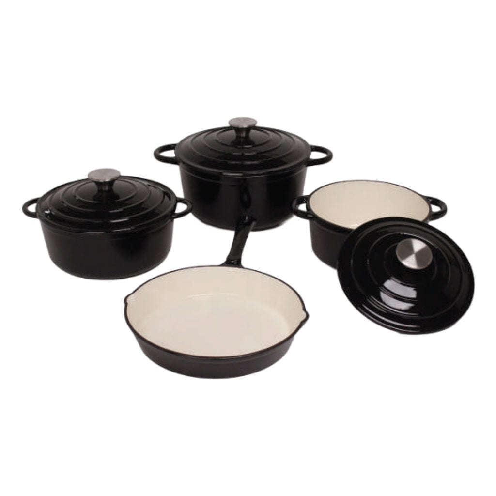 Cast Iron Pot Set - 7pc Continental