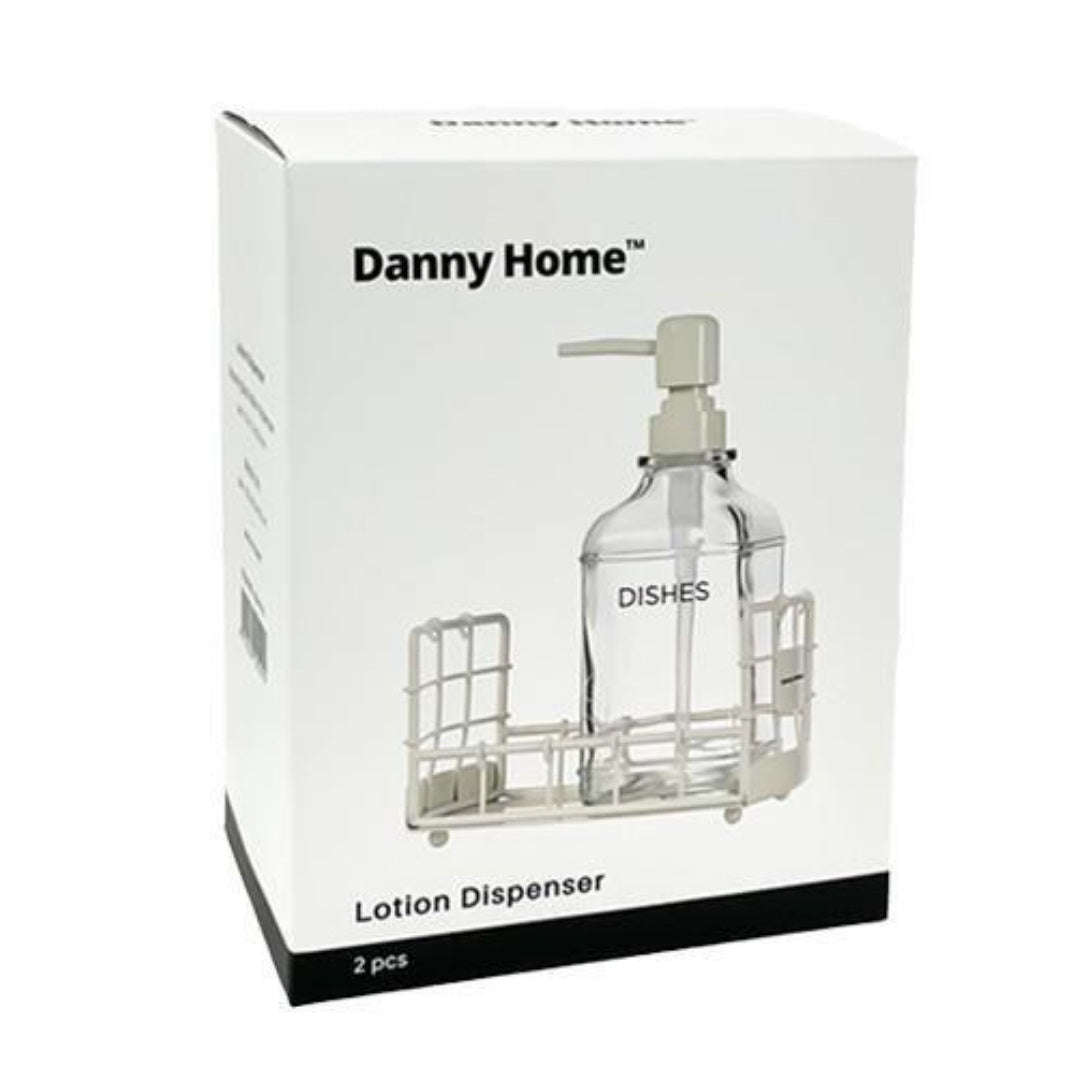 Soap Dispenser With Caddy - 2Pc Set