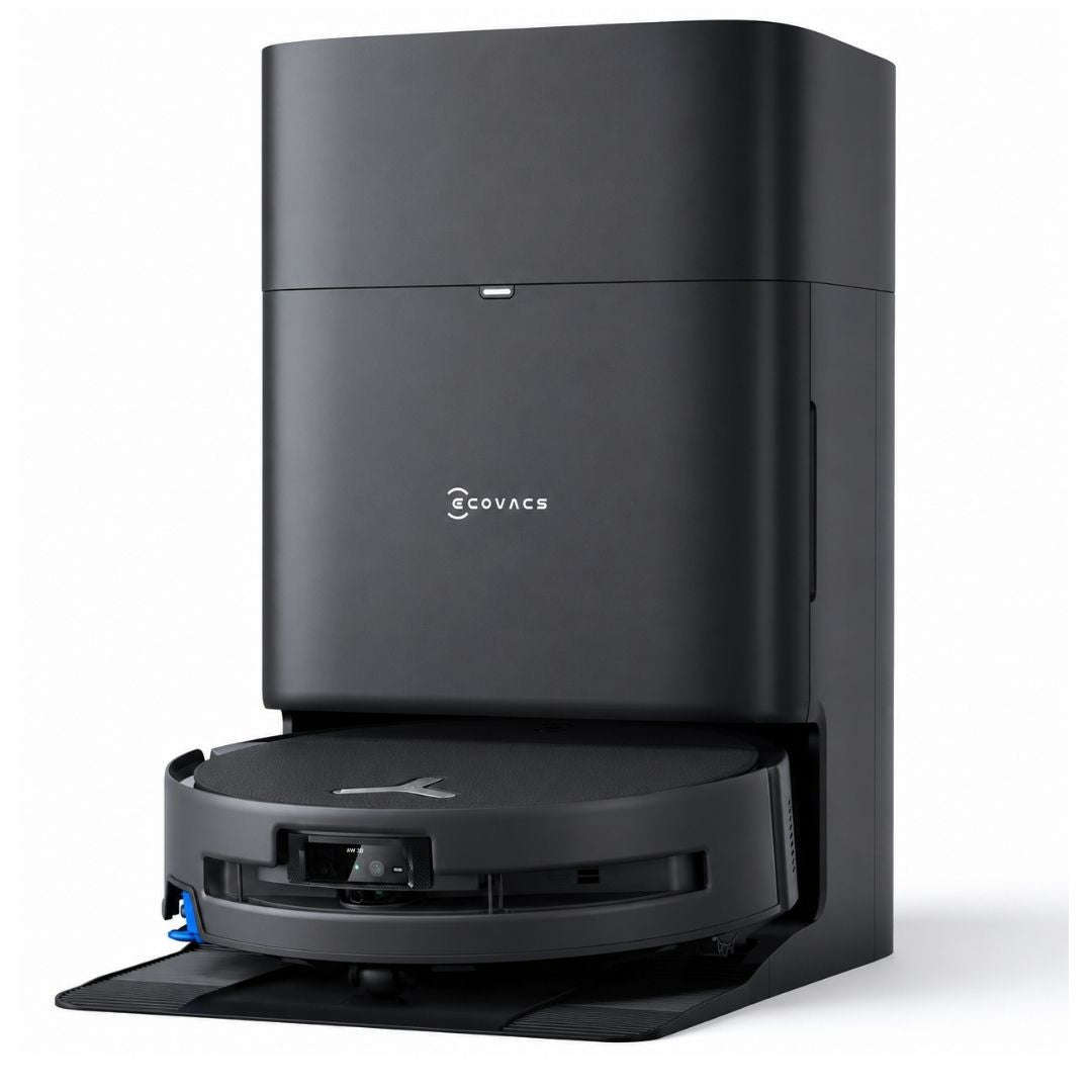 ECOVACS DEEBOT - T80s OMNI Robot Vaccum OZMO ROLLER - Black
