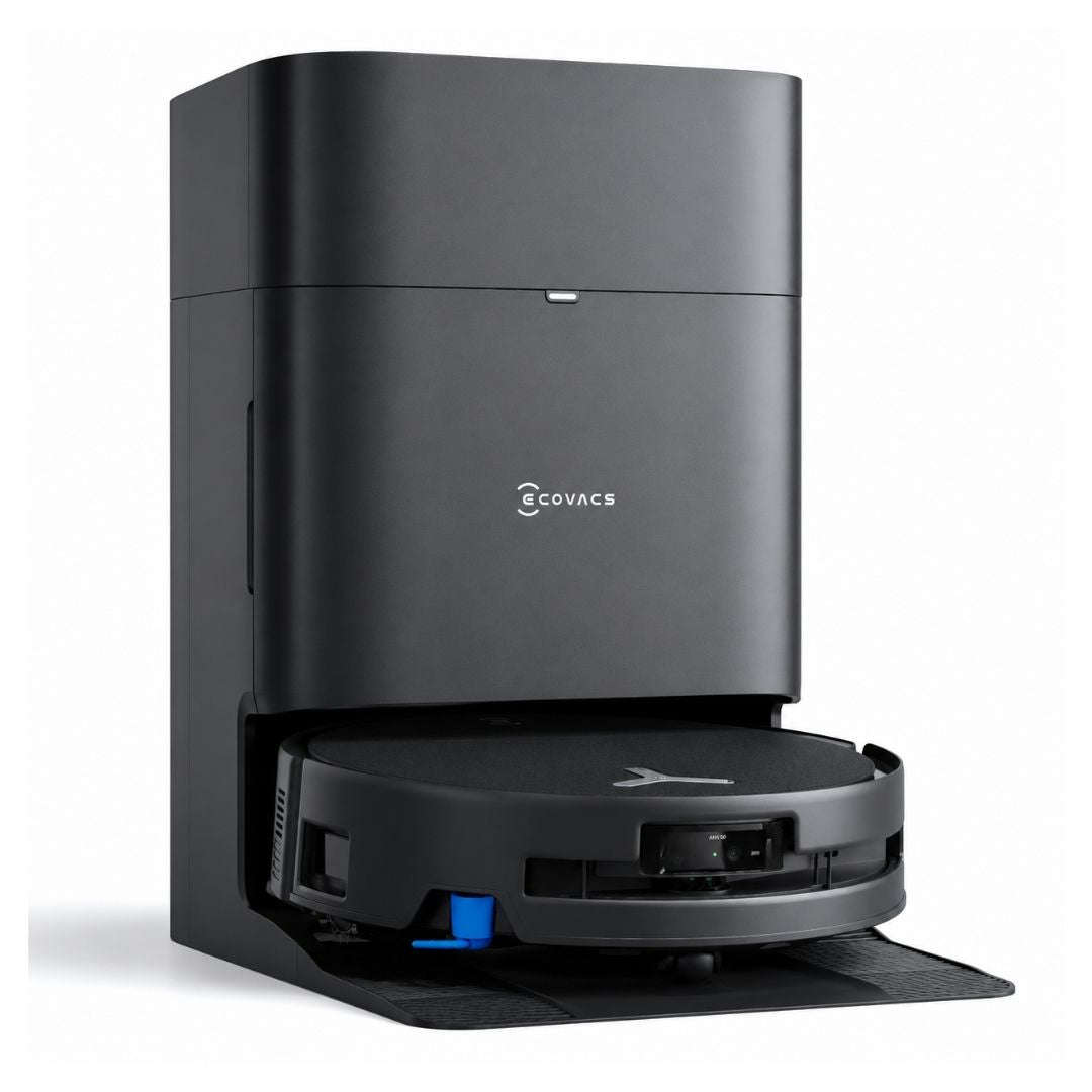 ECOVACS DEEBOT - T80s OMNI Robot Vaccum OZMO ROLLER - Black