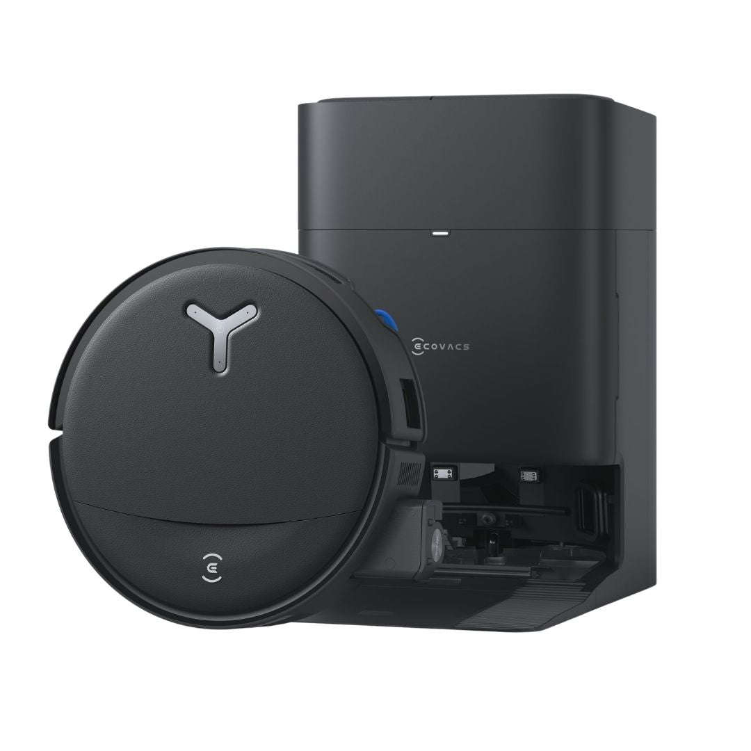 ECOVACS DEEBOT - T80s OMNI Robot Vaccum OZMO ROLLER - Black