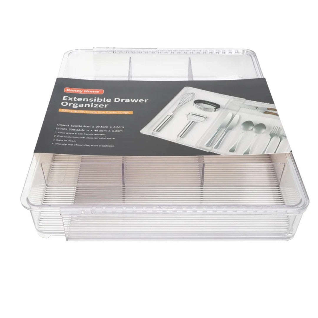 Acrylic Cutlery Tray-  36.5cm