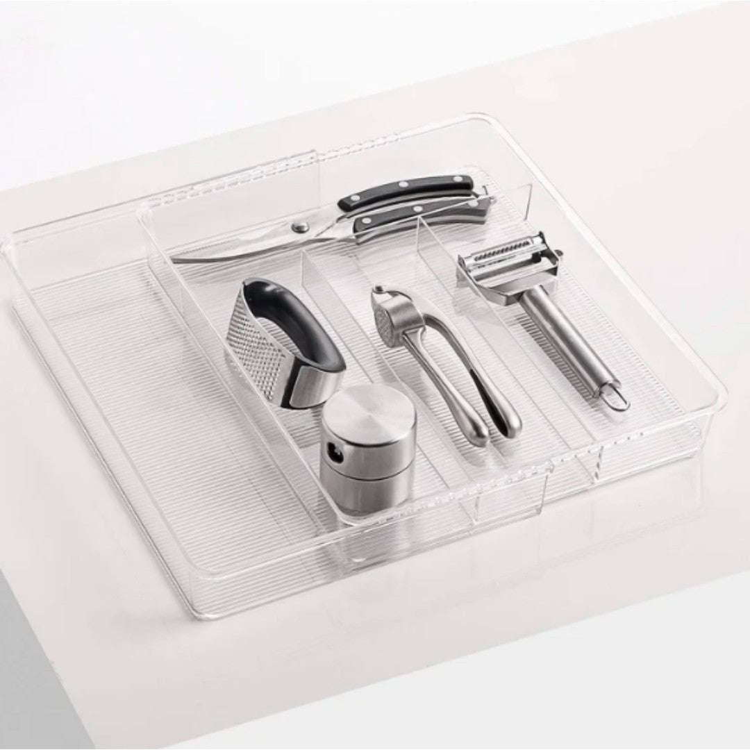 Acrylic Cutlery Tray-  36.5cm