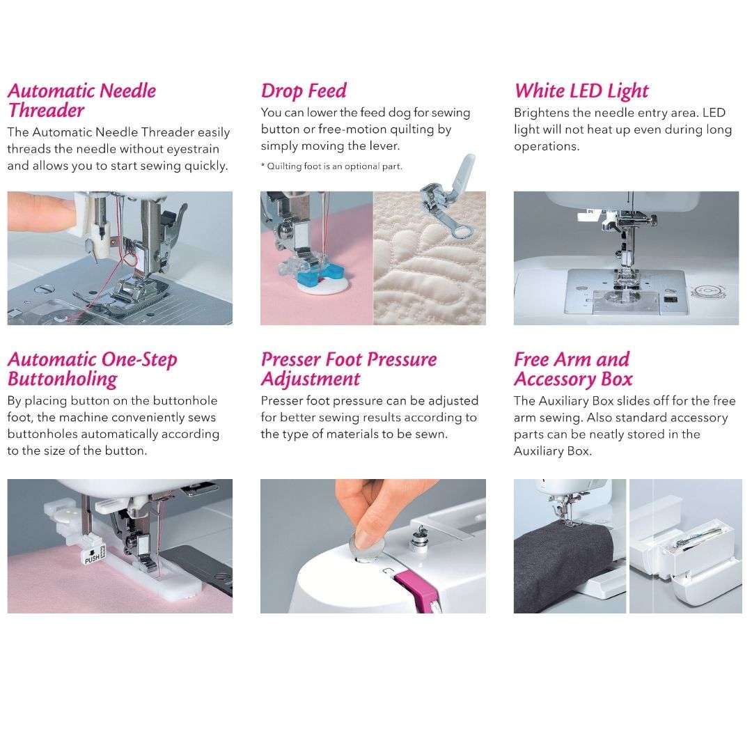 Juki Domestic - JUKI HZL-353ZR-A Domestic Sewing Machine