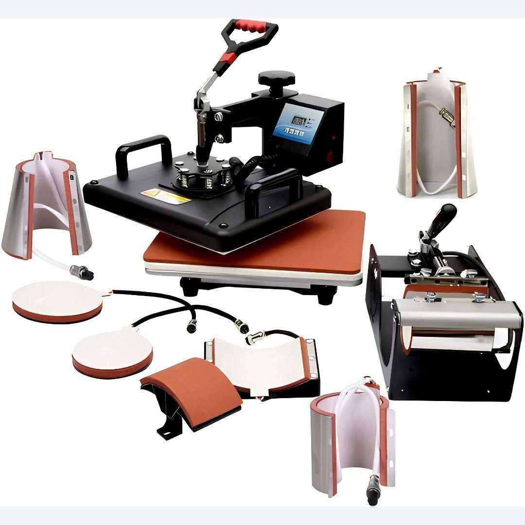 Heat Press - 8 in 1 Digital Transfer Sublimation