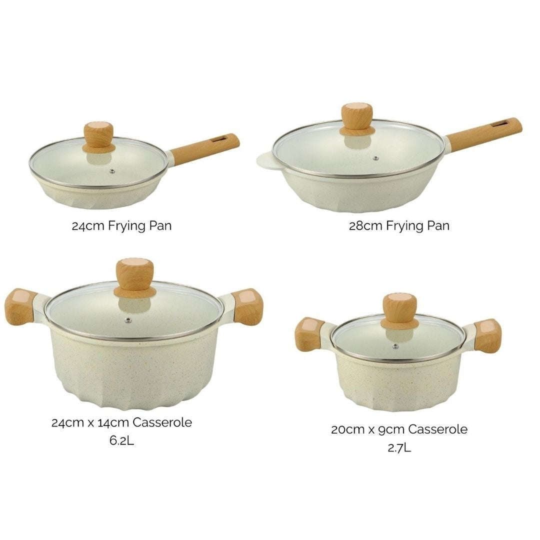 Magnolia 7 Piece Cookware Set