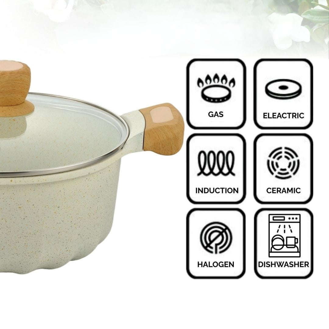 Magnolia 7 Piece Cookware Set