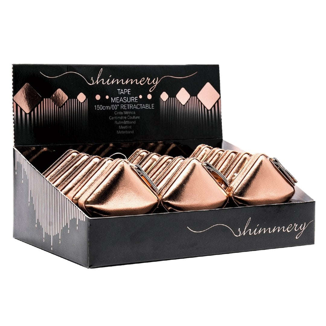 Rose Gold Retractable Tape Measure