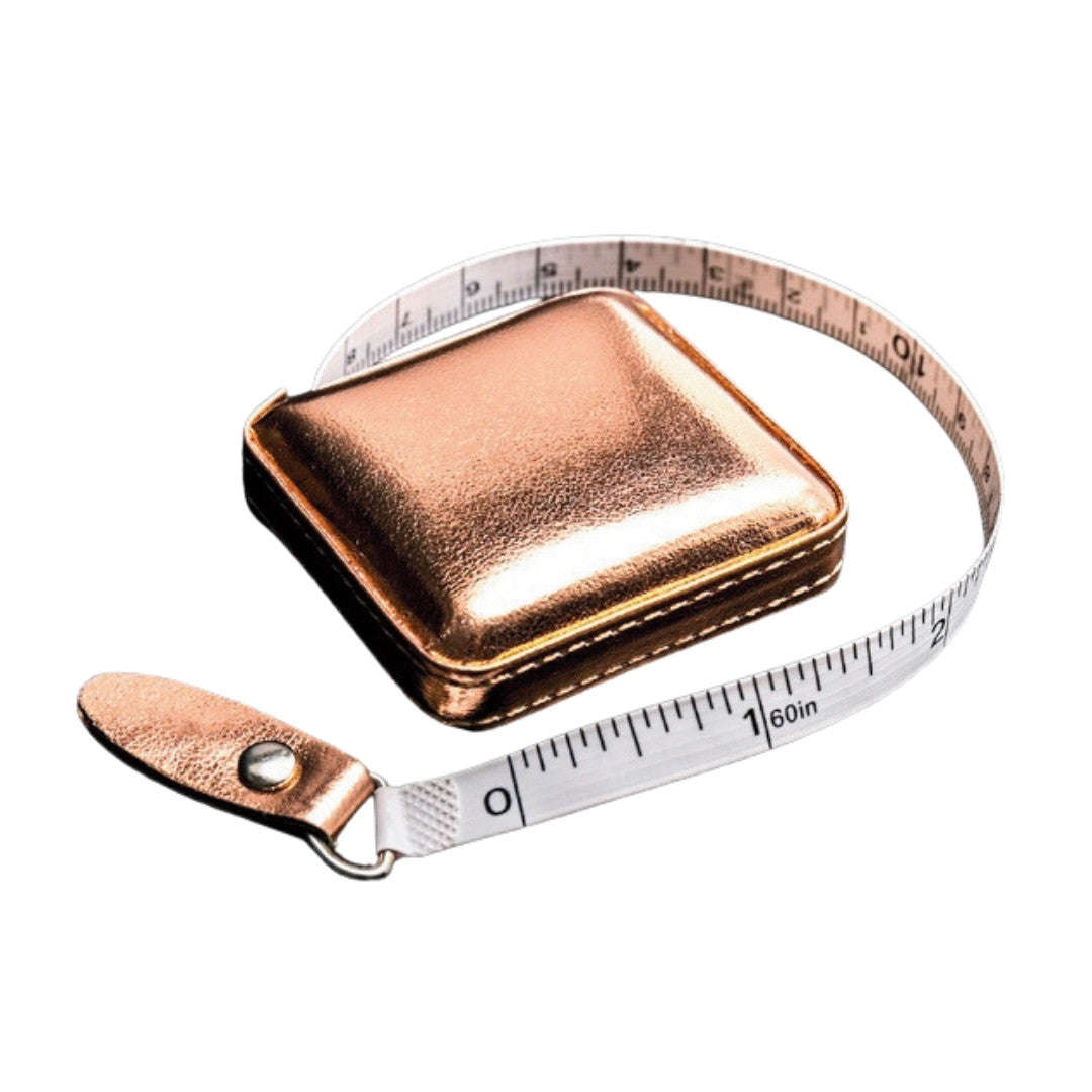 Rose Gold Retractable Tape Measure