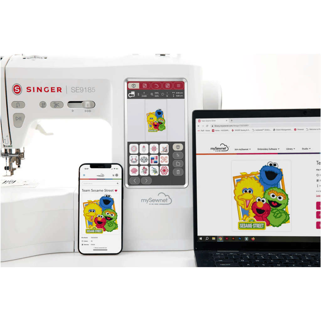 Singer SE9185 Combination Sewing & Embroidery Machine