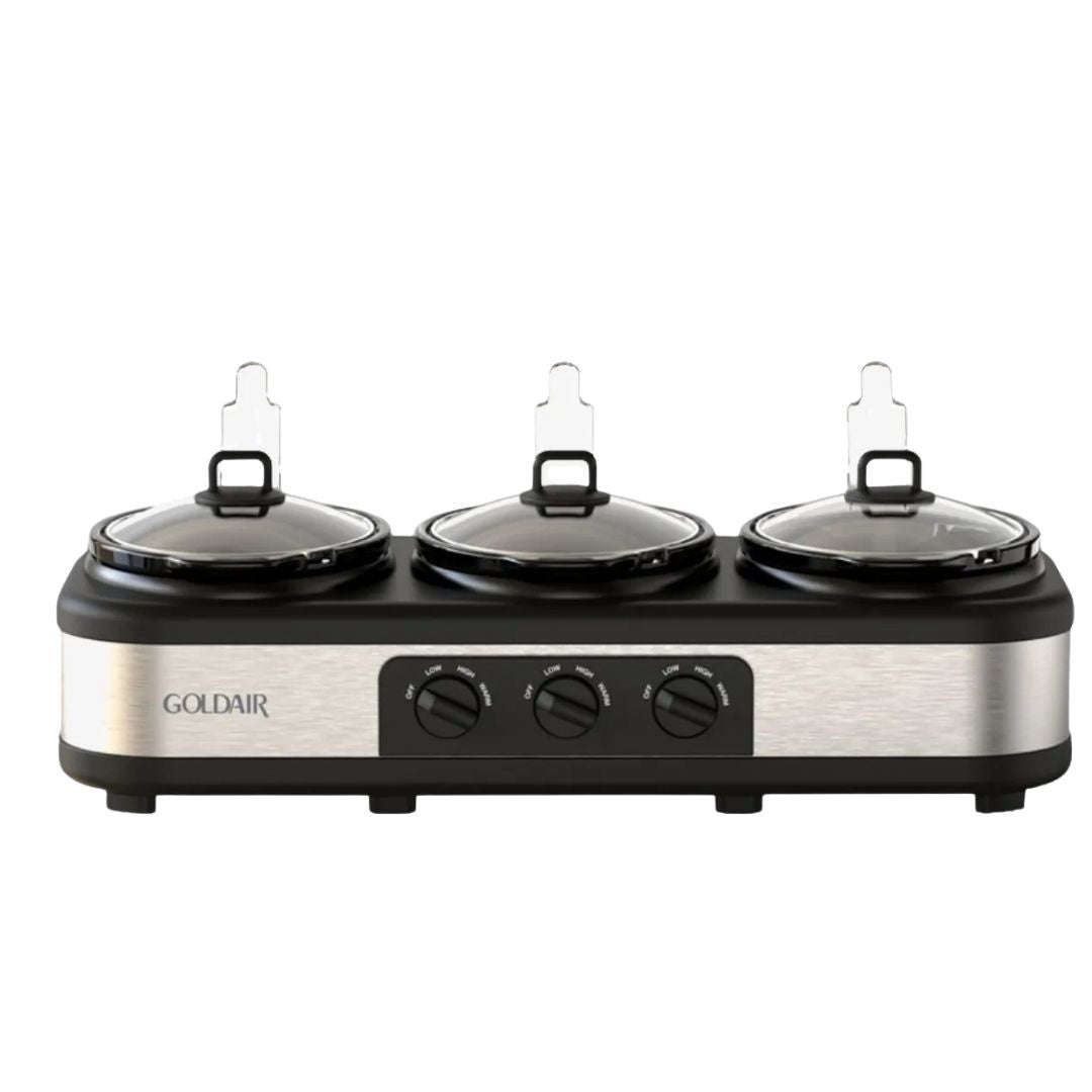 Slow Cooker - Triple Pot - 2.5L