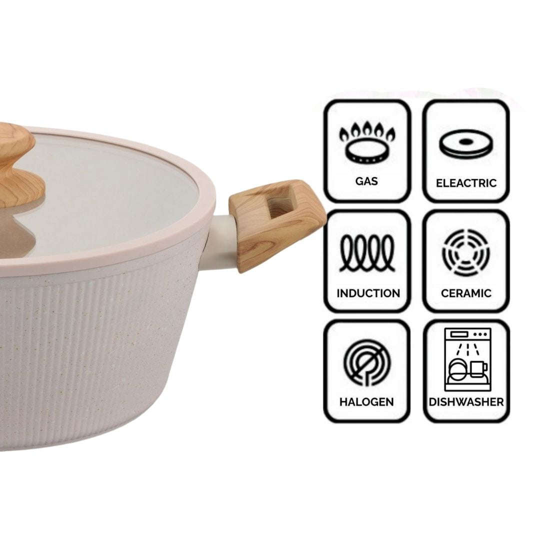 Tulip Meadow 7-Piece Cookware Set