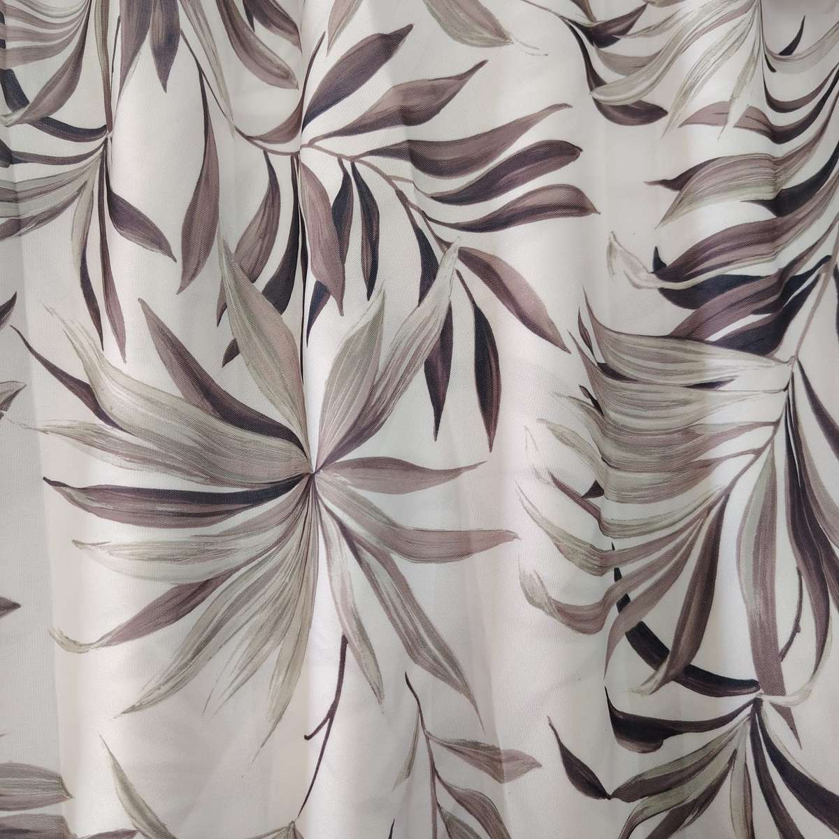 Curtain Fabric - Palm leaf
