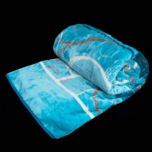 Blankets - Sesli Zoya King Size Blankets - Beige