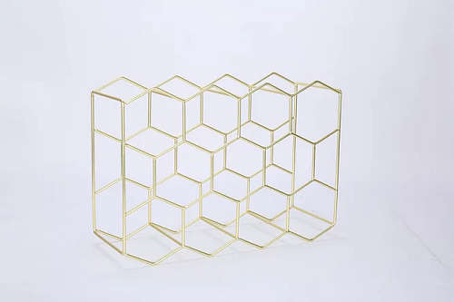 Wine Rack - 11 Bottle Upright - Copper