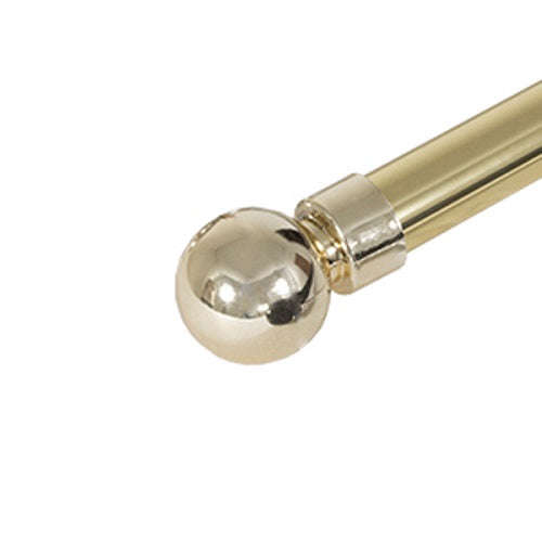 Curtain Rod Finials - PVC - Dual Pack