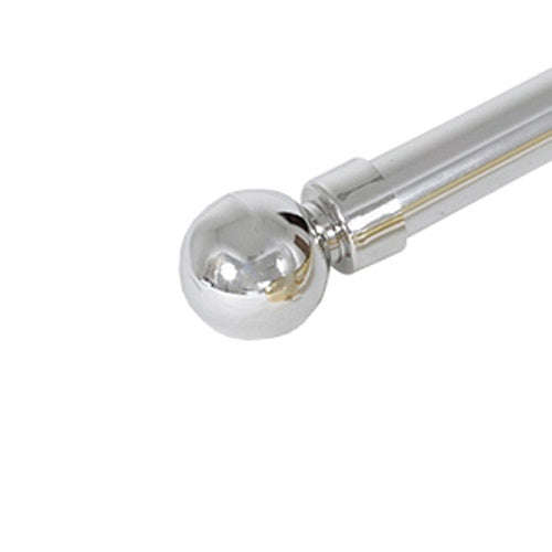 Curtain Rod Finials - PVC - Dual Pack