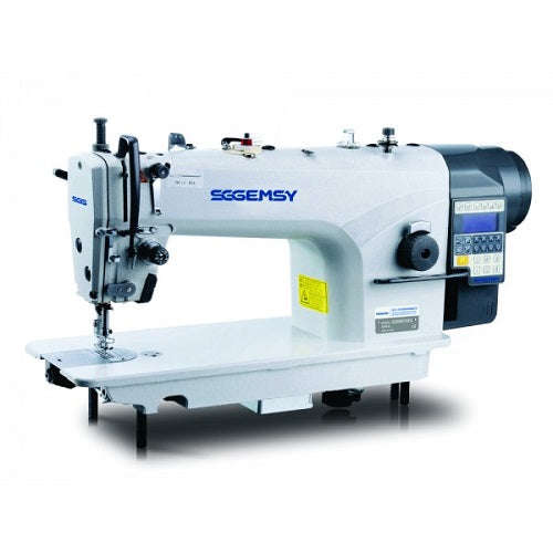 Gemsy 8957E - Industrial Lock Stitch Direct Drive Machine + Underbed Trimmer