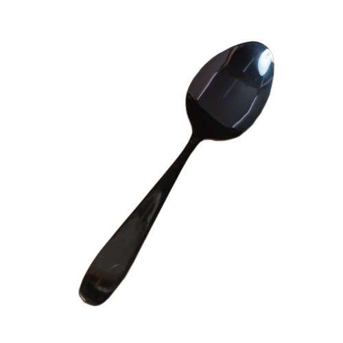 Cutlery - Black - 6pc - Spoons