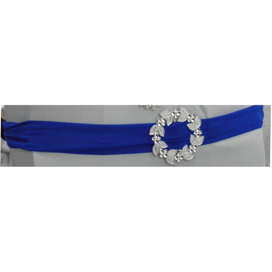 Chair Backs - Stretch with Buckle - Blue