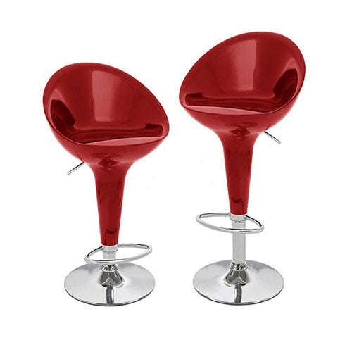 Bar Stool - Funnel - High Gloss - Maroon