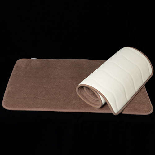 Bathroom Mat - Memory Foam - Stone
