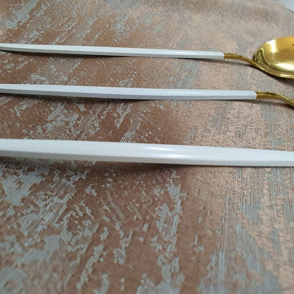 Cutlery Sets - Modern 3pc Gold