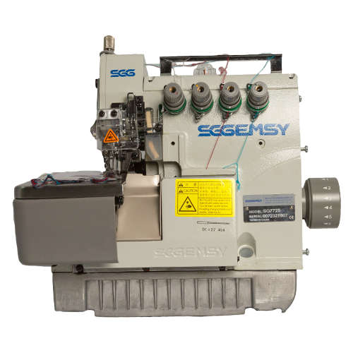 Gemsy - Industrial Overlock Sewing Machine - 4 / Clutch Motor