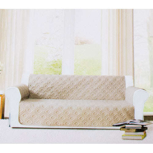 Sofa Covers - Fawn - 3 Seater ( 280 x 179 cm )