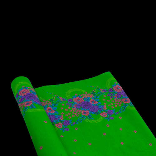 Printed Polycotton - Tsonga - Per meter / Green