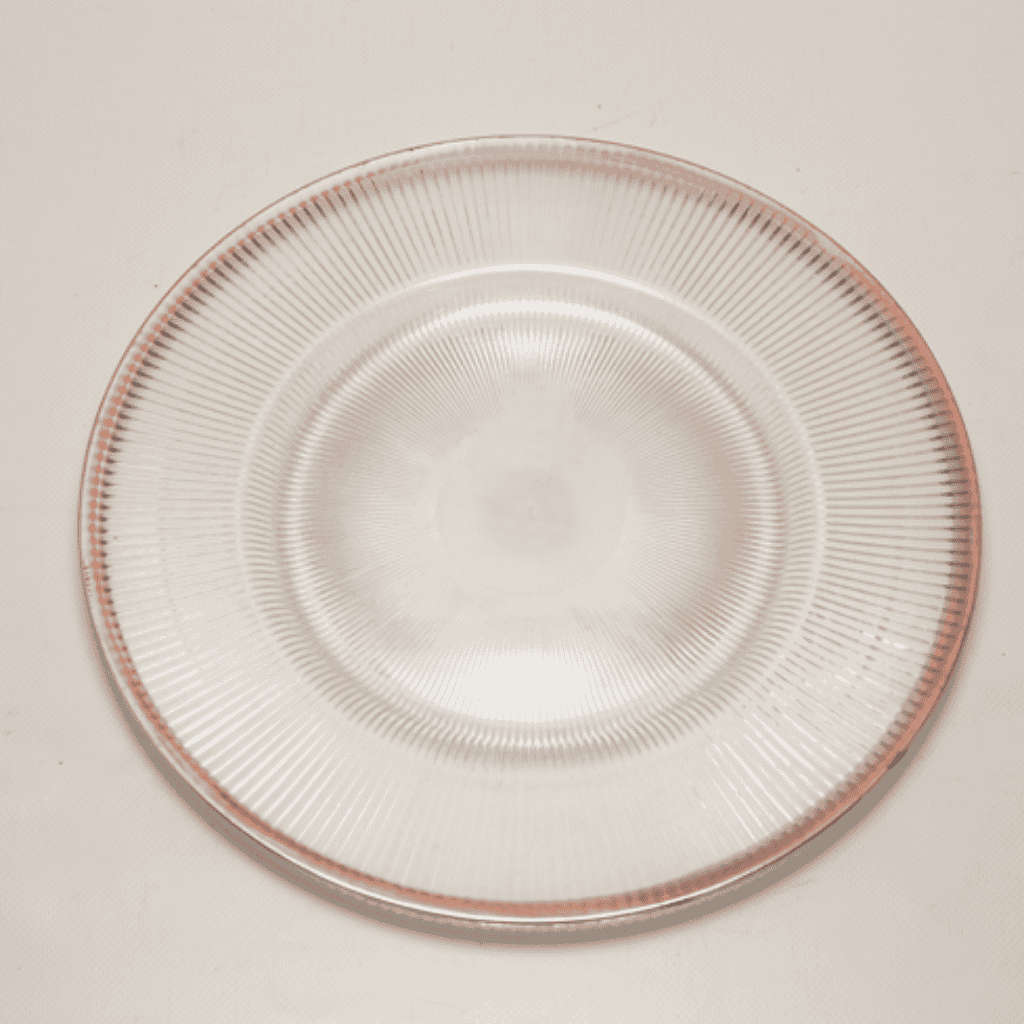 Underplates - Clear Plastic X-Ray - Clear / Rose Gold