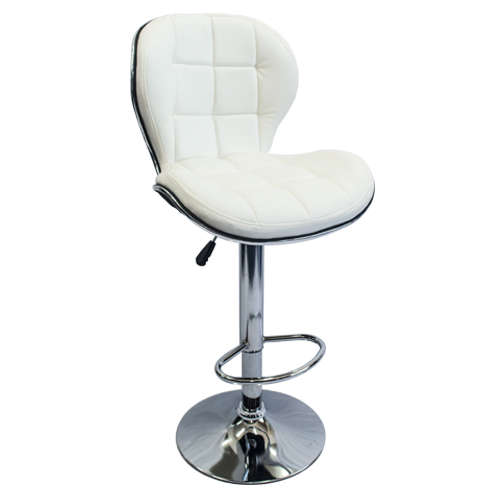 Barstool - Butterfly Design - White