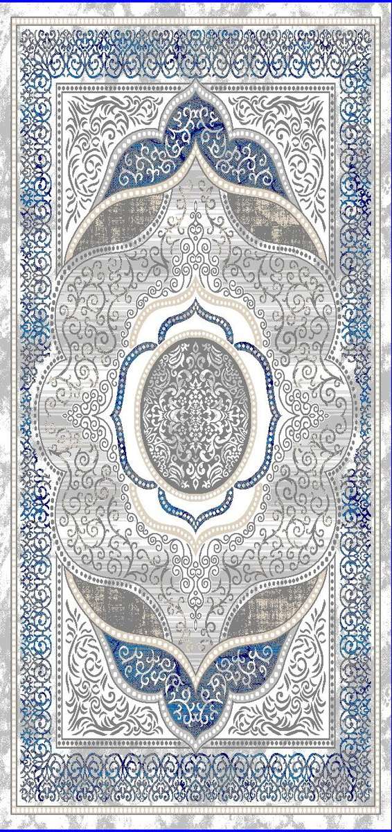 Azura Printed Carpets - Collection 1 - Design 6029 / 80cm x 300cm