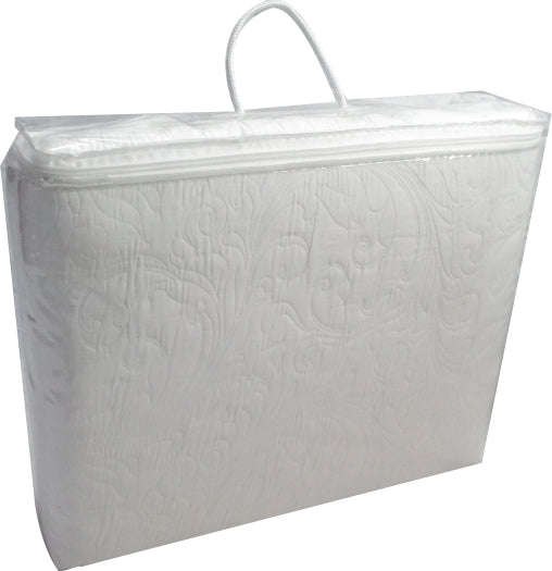 Bedding Set - Fontana Reversible Quilt Set - 250cm x 270cm / B-WHITE