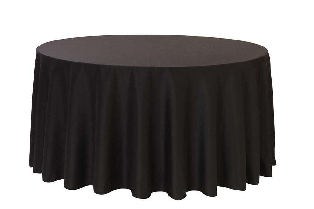 Table Cloth - Mini Matt - Round - Black