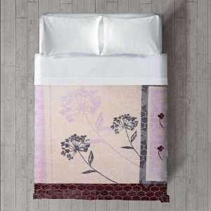 Blankets - Sesli Zoya King Size Blankets - Beige
