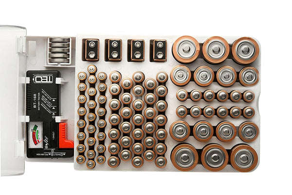 Battery Master - The Ultimate Wall-Mountable Battery Holder
