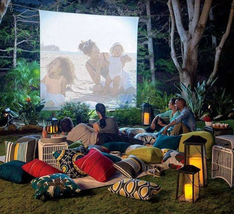 Mini LED Projector LCD Image System