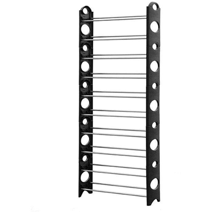 10 Tier Stackable Shoe Rack