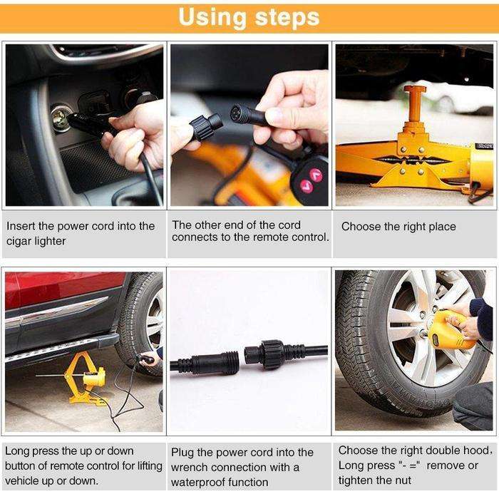 12V Electric Car Jack