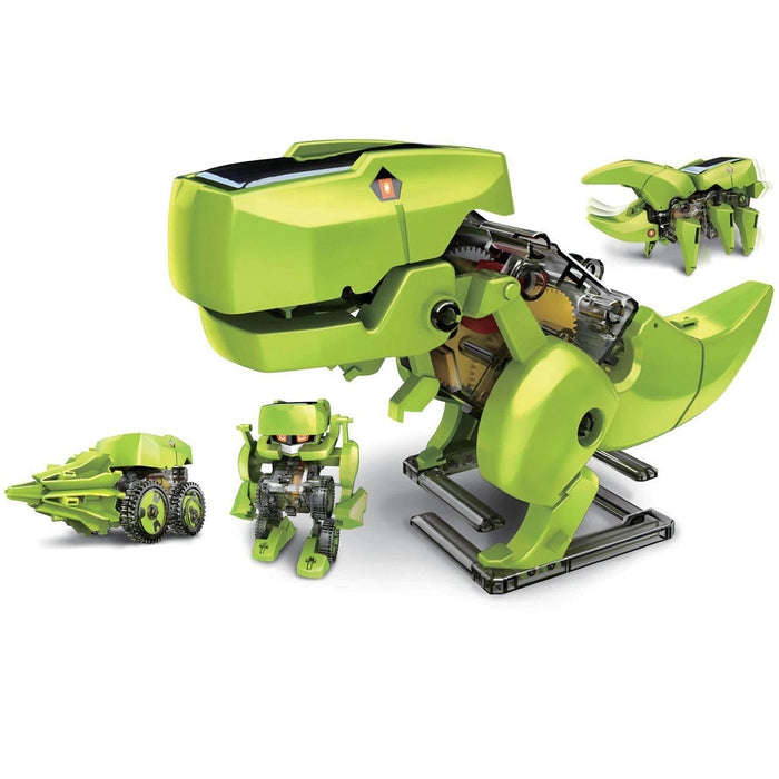 4-in-1 Solar Transforming Robot
