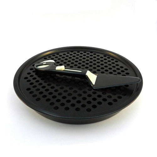 NON STICK PIZZA PAN SET-DEEP DISH CRISPY CRUST